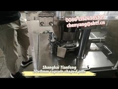 Máquina de prensagem de pílulas em forma de cápsula Zp9