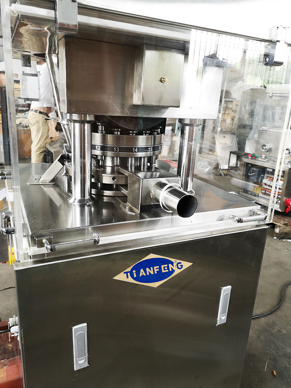Máquina de Prensa Automática Rotativa de Comprimidos de Alta Eficiência, Até 25 mm de Diâmetro, para comprimidos