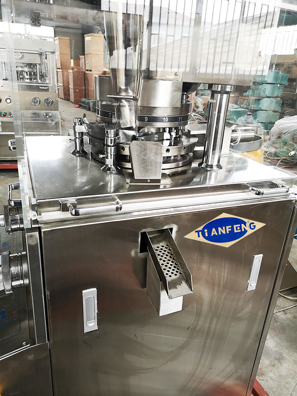 Máquina de Prensa Automática Rotativa de Comprimidos de Alta Eficiência, Até 25 mm de Diâmetro, para comprimidos