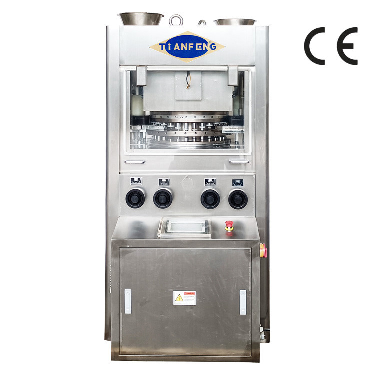 D que utiliza ferramentas a máquina giratória automática da imprensa da tabuleta do comprimido com tela táctil 7.5KW do PLC