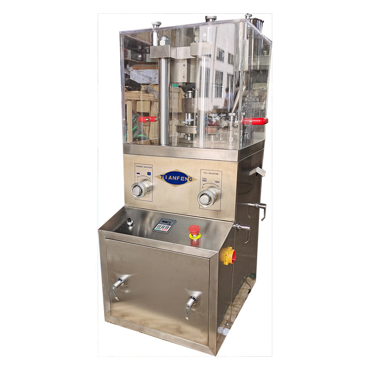 GZP - máquina de utilização de ferramentas da imprensa da tabuleta do comprimido da UE 9 para o laboratório 12600pcs/Hour 2.2KW