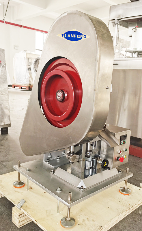 Máquina de 12 toneladas da imprensa da tabuleta do comprimido do perfurador da pressão TDP-120D única para o laboratório