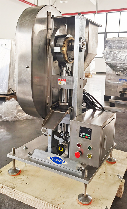 Máquina de 12 toneladas da imprensa da tabuleta do comprimido do perfurador da pressão TDP-120D única para o laboratório