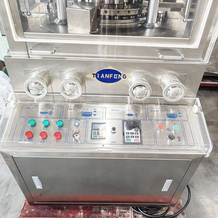 ZPW31 Máquina rotativa para comprimidos de dupla camada 60.000 peças/hora com 2 alimentadores forçados