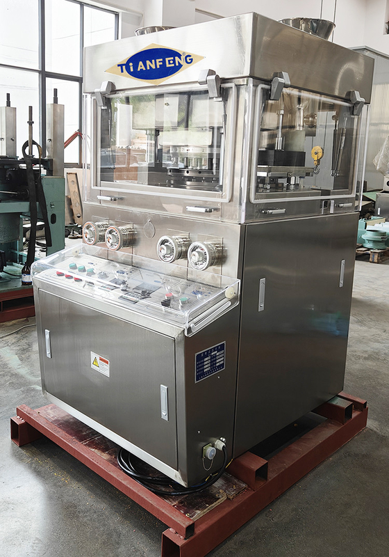 ZPW31 Máquina rotativa para comprimidos de dupla camada 60.000 peças/hora com 2 alimentadores forçados