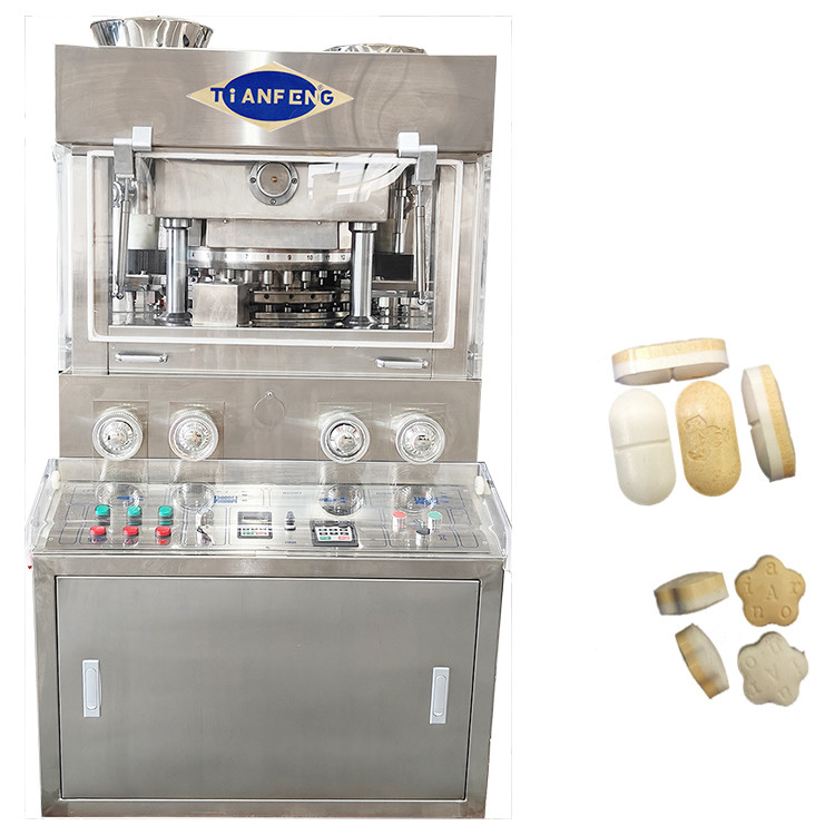 ZPW31 Máquina rotativa para comprimidos de dupla camada 60.000 peças/hora com 2 alimentadores forçados