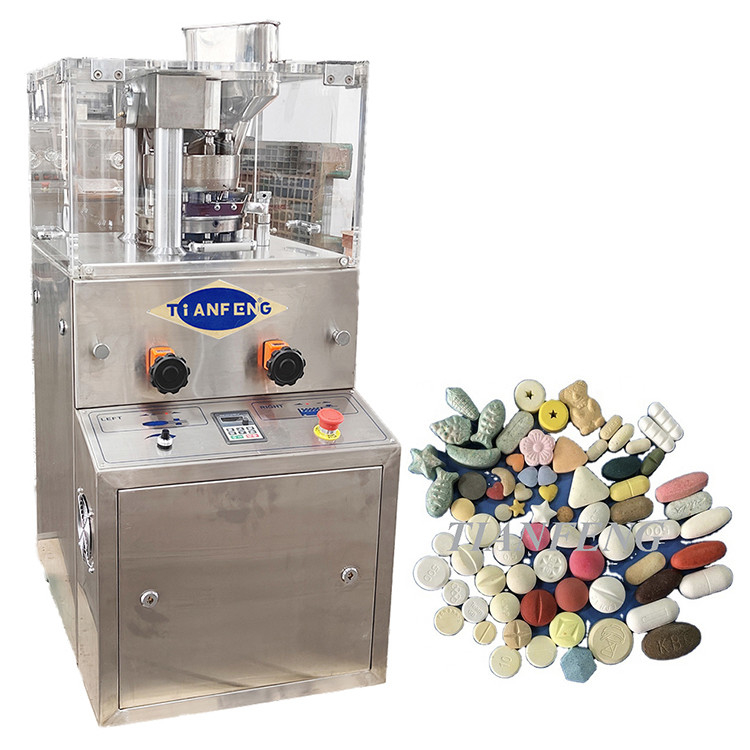 Máquina de comprimidos rotativos de alta capacidade para várias aplicações 36rpm ZP5 ZP7 ZP9