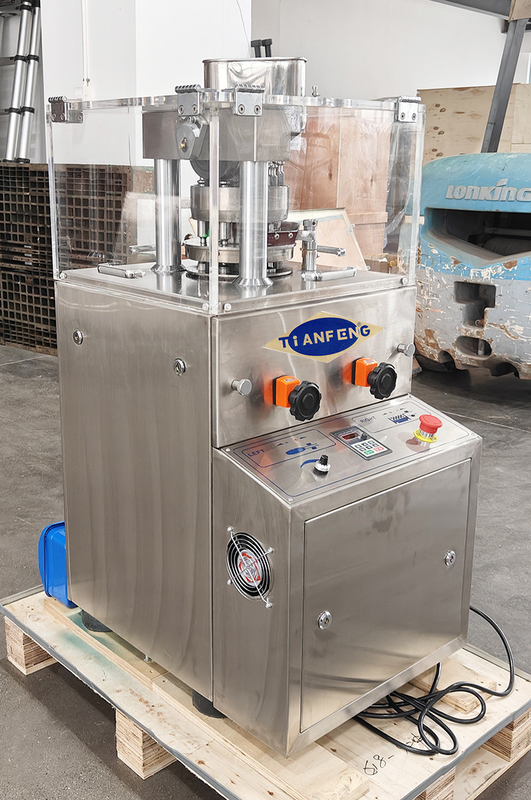 Máquina automática de prensagem rotativa de comprimidos para produção de açúcar de sal de lote médio