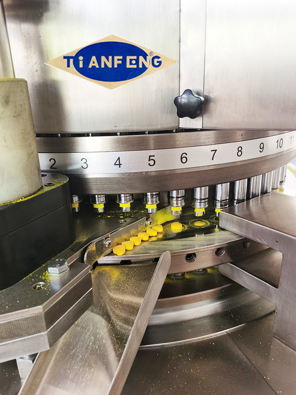 Máquina de prensagem rotativa de comprimidos de alta velocidade HSZP-43 para produção de pílulas farmacêuticas