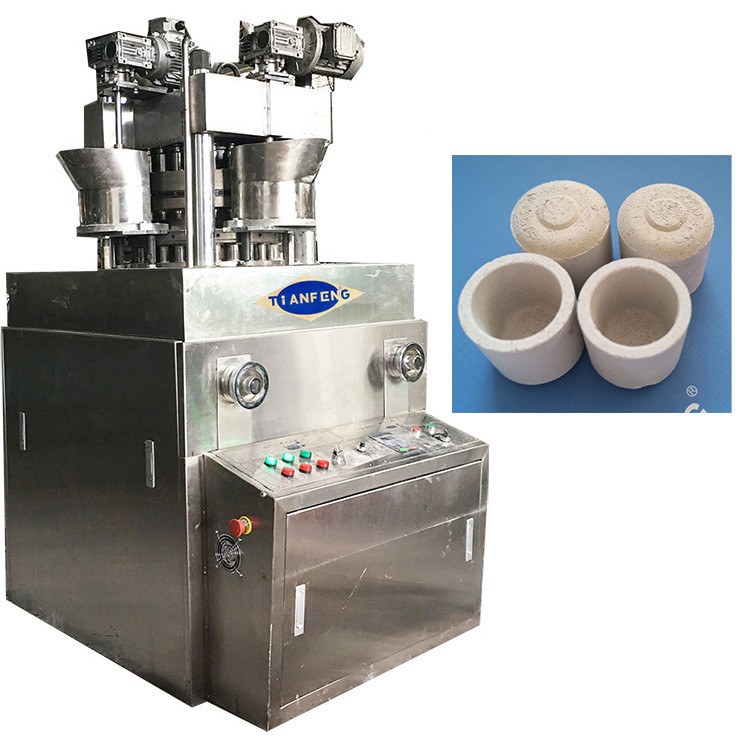 Shanghai Tianfeng Zpw25 novo estudo exclusivo de cerâmica crucible cubo máquina de prensagem de pílulas de baixo padrão