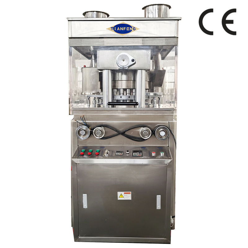 7.5KW Motor Rotary Tablet Press Machine E Capacidade de Produção Máxima de 81000 peças/h