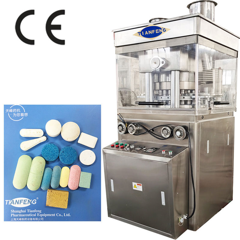 Prensa de pílulas farmacêuticas de aço inoxidável para prensagem de pílulas de 25-40 mm Max. 81000pcs/h