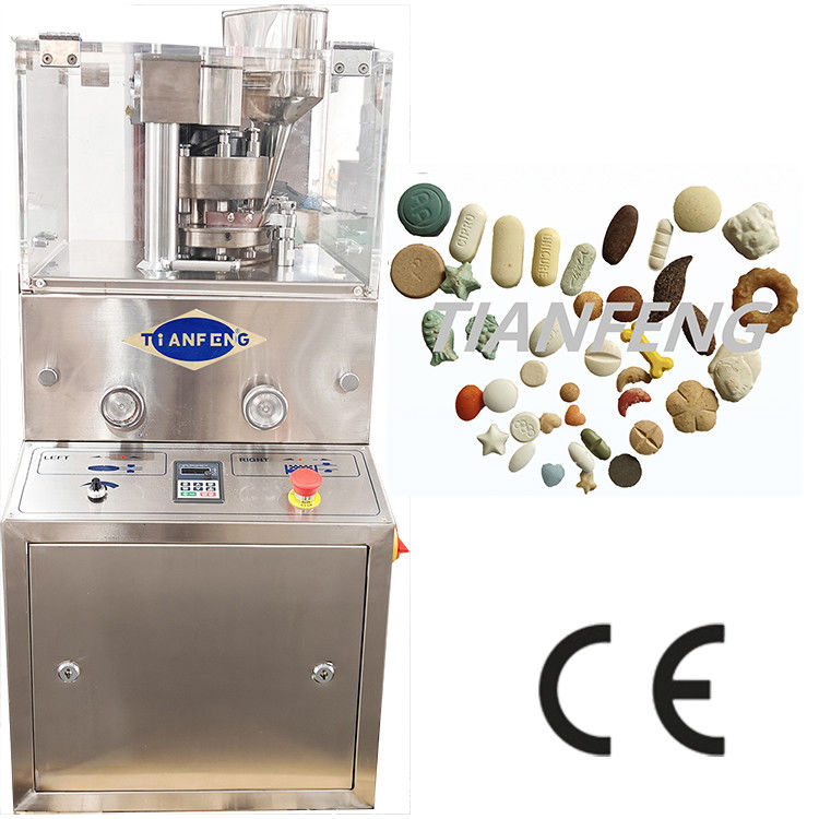 900x800x1800mm Máquina rotativa de prensagem de comprimidos para comprimidos de espessura 2-6mm Fonte de alimentação 380V/220V Opcional