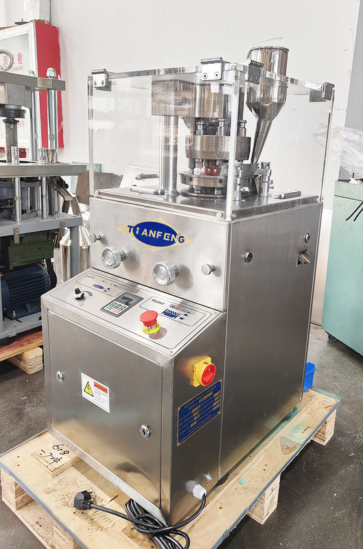 Ss304 Materiais Máquina de compressão de comprimidos ZP5B ZP7B ZP9B ZP10B ZP12B Pressão máxima 60KN Para fabricação de comprimidos