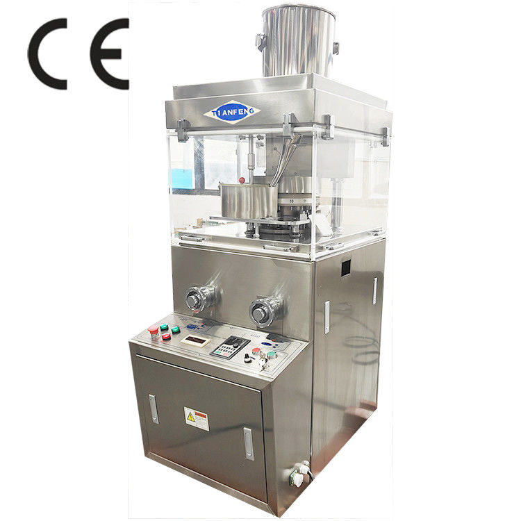 Máquina de fabricação de comprimidos com pressão rotativa Material da máquina 304/316 aço inoxidável Alta capacidade 10000-42000 Pcs/hora