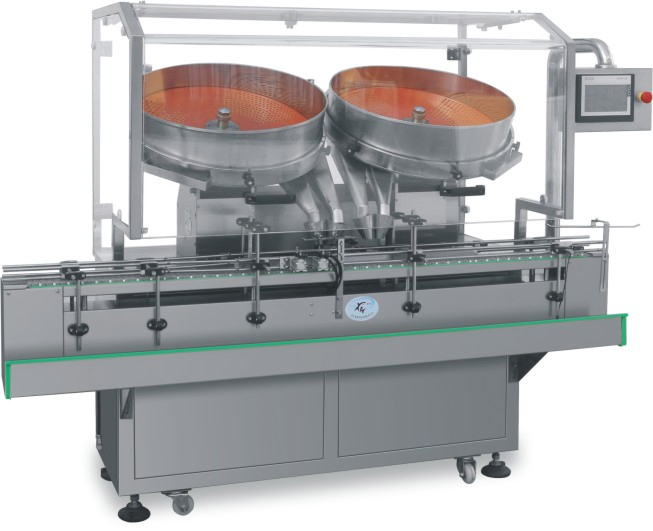 Linha de Enchimento de Frascos de Cápsulas de Alta Velocidade 380V com 1 Ano de Garantia para Frascos de 60ml, 80ml e 100ml