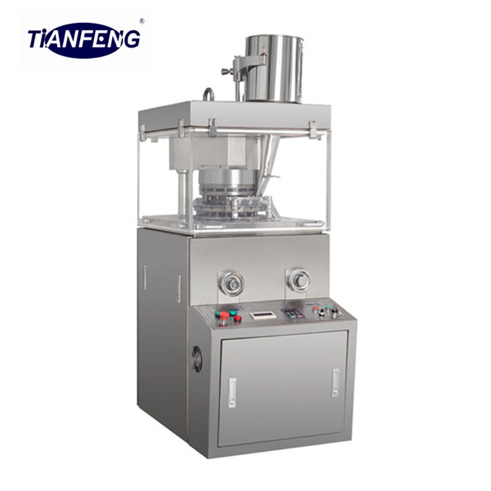 ZP15D Model Rotary Tablet Press Machine with 15 Dies and 60KN Max Pressure for Pharmaceutical and Chemical Industries