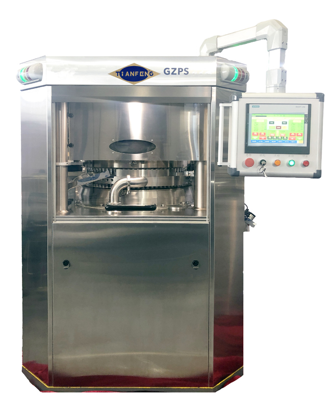 Máquina rotativa de compressão de comprimidos capaz de comprimir comprimidos de alta velocidade GZPS45 para aplicações farmacêuticas e químicas