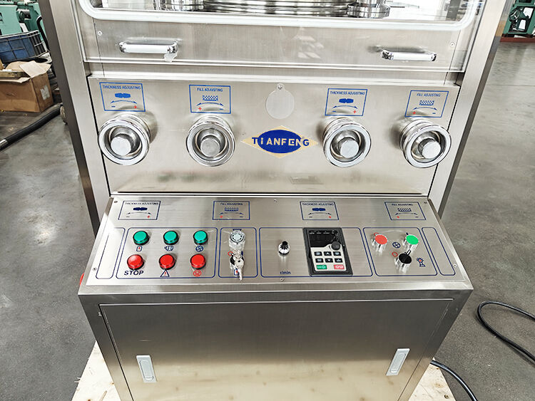 Máquina rotativa de imprensa de comprimidos ZP41F com pressão máxima de 100KN, 243.000 comprimidos por hora, construção de aço inoxidável