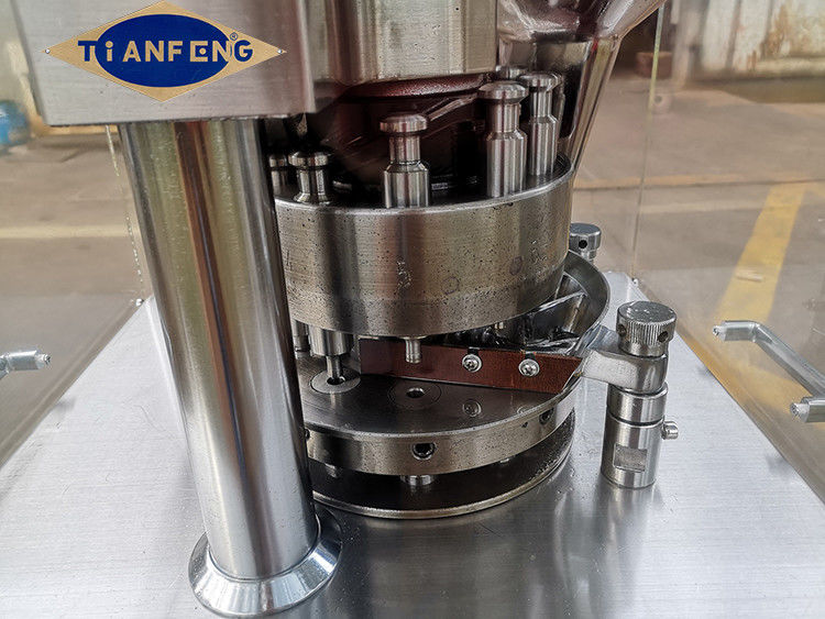 Máquina automática de prensagem rotativa de comprimidos para produção de açúcar de sal de lote médio