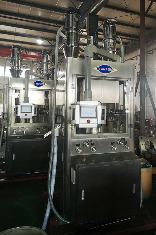 Prensa para comprimidos ZPB23 ZPB25 55800 unidades/hora Máquina de compressão de comprimidos de pólen de pinho