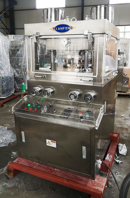 SS304 tipo giratório imprensa farmacêutica da tabuleta do laboratório