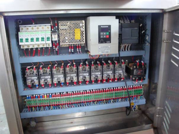 Tipo máquina do saco do descanso da fileira do PLC único de embalagem da tabuleta