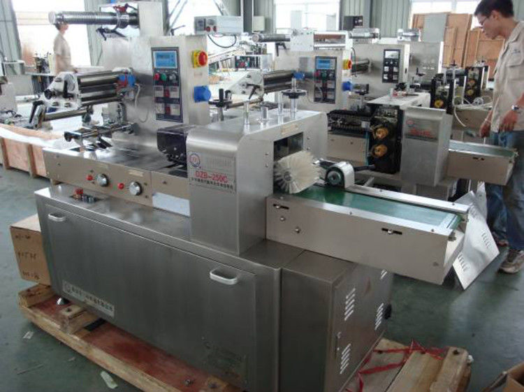 Tipo máquina do saco do descanso da fileira do PLC único de embalagem da tabuleta