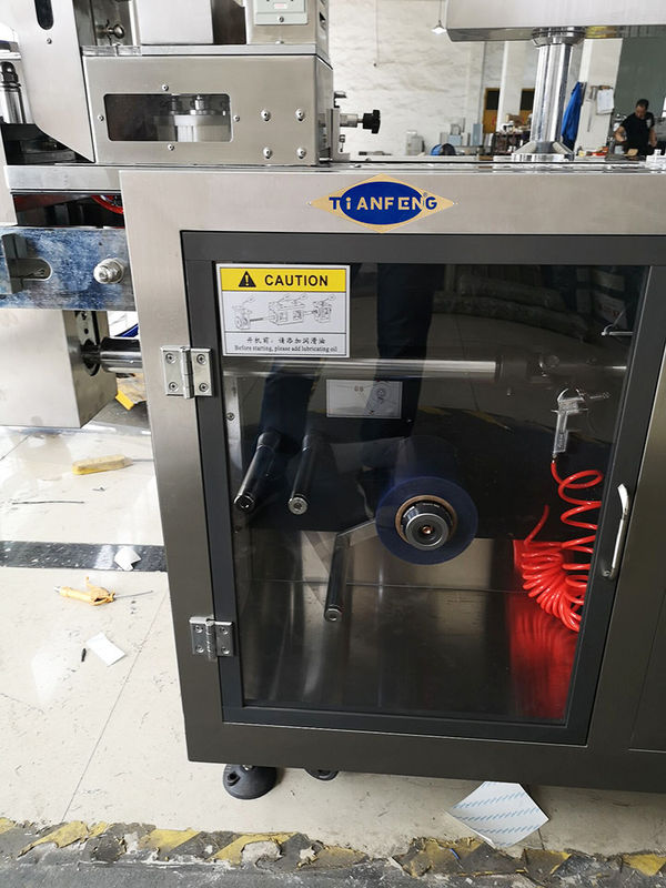 As tabuletas empolam a máquina de embalagem da tira do curso da máquina de empacotamento 120mm