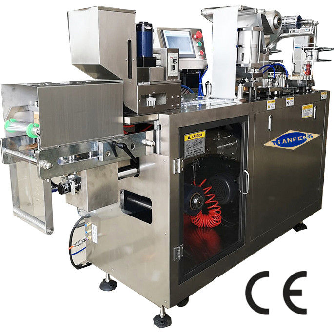 As tabuletas empolam a máquina de embalagem da tira do curso da máquina de empacotamento 120mm