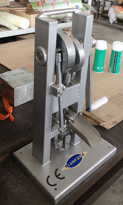 Tipo máquina hidráulica da mão da imprensa da tabuleta do perfurador do laboratório TDP única