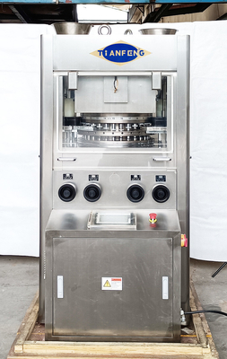 Máquina automática de compressão de comprimidos farmacêuticos tipo rotativo 5,5 KW