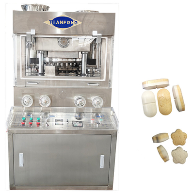 ZPW31 Máquina rotativa para comprimidos de dupla camada 60.000 peças/hora com 2 alimentadores forçados