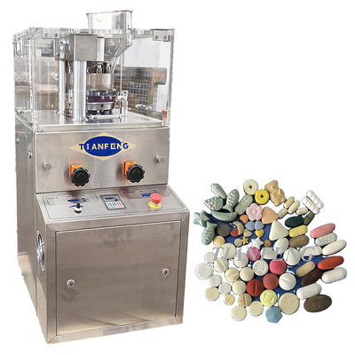 Máquina de comprimidos rotativos de alta capacidade para várias aplicações 36rpm ZP5 ZP7 ZP9