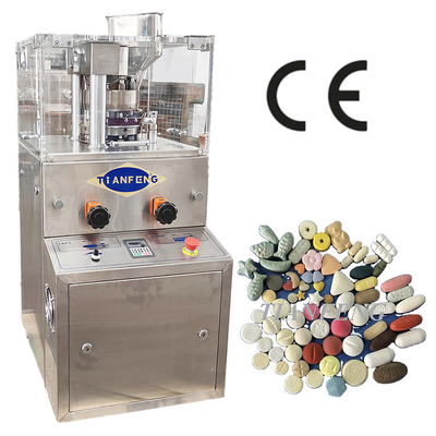ZP9 Prensa de pílulas farmacêuticas Máquina automática de prensagem de comprimidos para lotes pequenos e médios