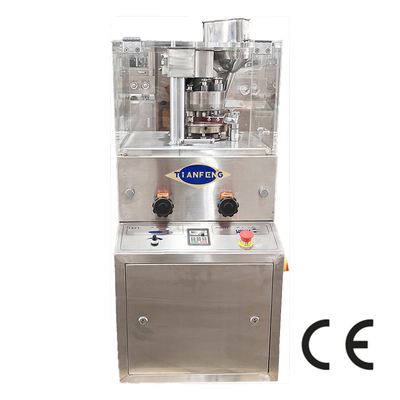 Eficiência ZP 5/7/9 SS304 / SS316L Rotary Tablet Press Mínimo trabalho necessário