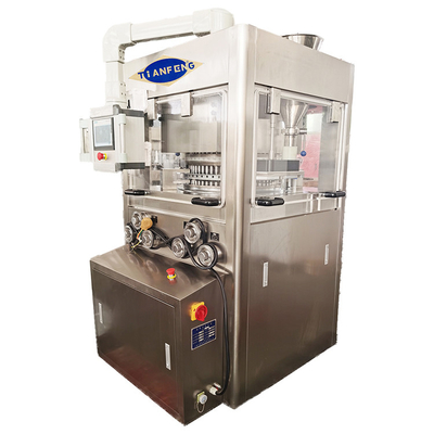 HSZP-35 Máquina de prensagem de comprimidos 80Kn Pressão máxima 45r/min Velocidade