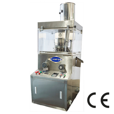 Máquina de prensagem de pílulas farmacêuticas de alta capacidade Zpw-17D Prensa rotativa de comprimidos de 20 mm de diâmetro