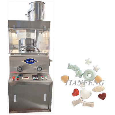 Equipamento de fabricação de pílulas medicinais de aço inoxidável à prova de poeira ZPW15D ZPW17D ZPW19D