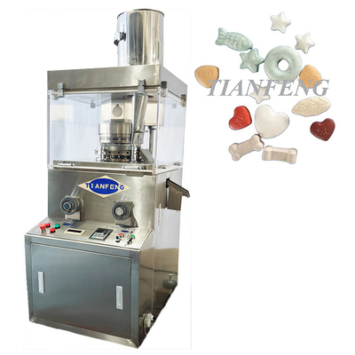 ZPW17D Farmacêutico Homem Herbal Tablet Press Machine para pó