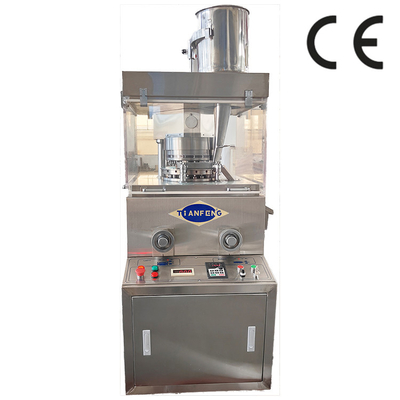 Máquina de compressão de comprimidos rotativos farmacêuticos Zpw17D para matéria-prima granular