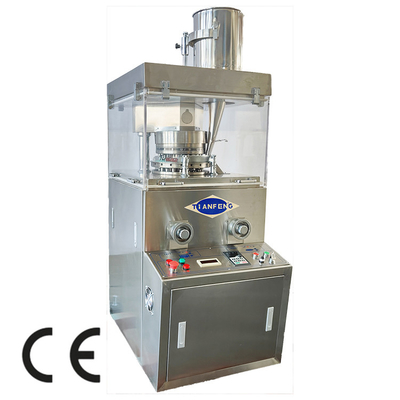 Máquina de fabricação de pílulas rotativa automática de alta velocidade com molde de punção de forma irregular