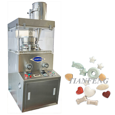 ZPW17D ZPW19D fabricante de pílulas máquina rotativa de imprensa de comprimidos com pressão de 60KN