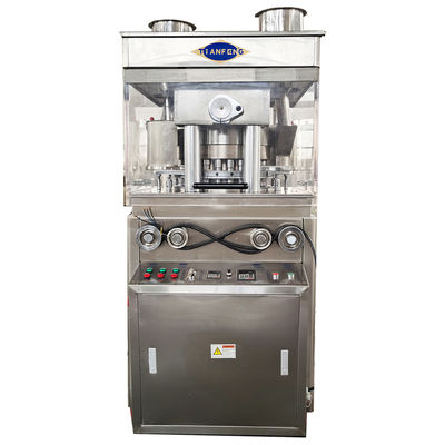 Max. Pressão 100KN Máquina rotativa de prensagem de comprimidos para linha de produção de comprimidos TCCA