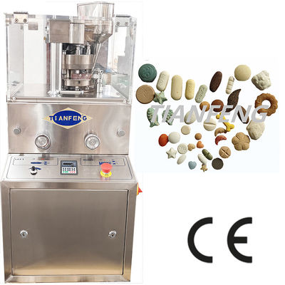900x800x1800mm Máquina rotativa de prensagem de comprimidos para comprimidos de espessura 2-6mm Fonte de alimentação 380V/220V Opcional
