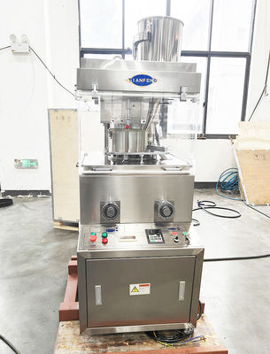 Máquina de prensa rotativa de comprimidos a pó 380V rápida e precisa ZPW15D ZPW17D para fabricação de comprimidos de grande porte