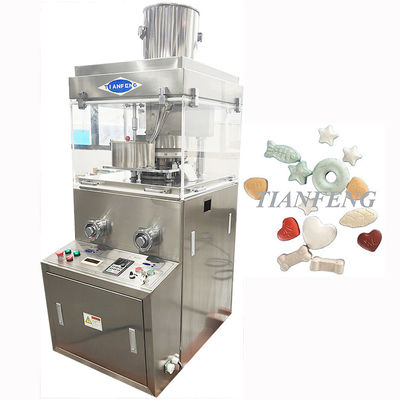 Modo de operação manual/automático Máquina rotativa de prensagem de comprimidos para a indústria farmacêutica 10000-42000 Pcs/hora Capacidade