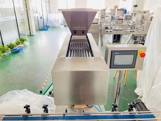Máquina profissional elétrica automática de enchimento e contagem de comprimidos para 220V/50HZ 0,6KW