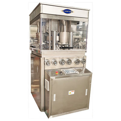 Máquina elétrica da compressão da tabuleta com alimentador ZPW23 da força para três comprimidos da camada
